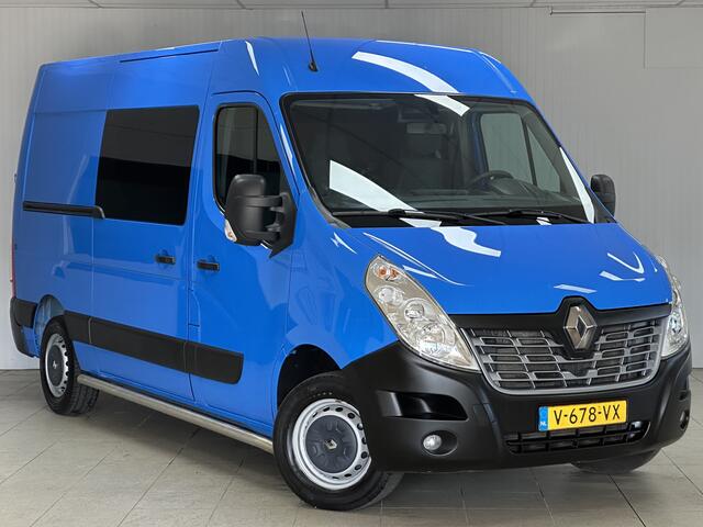 Renault MASTER T35 2.3 dCi L2H2 Energy/ 3-Zitplaatsen/ Zij-Schuifdeur rechts/ Side-Bars/ Keyless Entry/ DAB+/ Android Auto/ Navi/ Airco/ Cruise/ Elek. pakket/ Bluetooth/ Armsteun/ Multi. Stuur/ Mistl./ PDC.