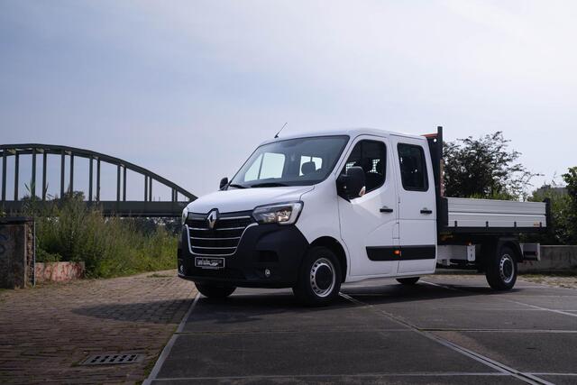 Renault MASTER 2.3 dCi 165 pk Kipper Dubbel Cabine va 479,- p/mnd Airco, Cruise Control, 6-Zits, Nieuw, Direct Leverbaar