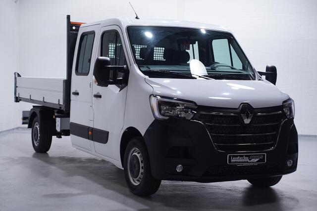 Renault MASTER 2.3 dCi 165 pk Kipper Dubbel Cabine va 479,- p/mnd Airco, Cruise Control, 6-Zits, Nieuw, Direct Leverbaar