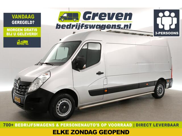 Renault MASTER T35 2.3 dCi L3H2 146PK Airco Cruise Navigatie Trekhaak PDC 3 Persoons Imperiaal