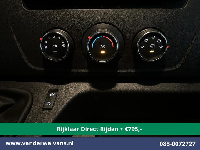 Renault MASTER 2.3 dCi 146pk Bakwagen 232cm Hoog Laadklep Zijdeur Euro6 *Rijklaar Direct Rijden* Airco | Lat om Lat betimmering | LED Cruisecontrol, Bijrijdersbank
