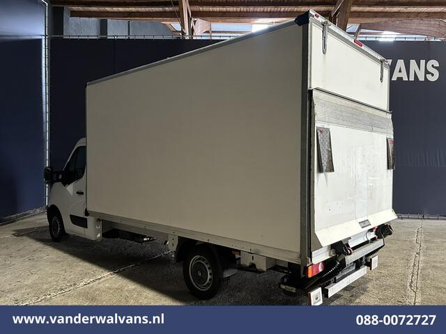 Renault MASTER 2.3 dCi 131pk Bakwagen Laadklep Euro6 Airco | 935kg laadvermogen Bijrijdersbank