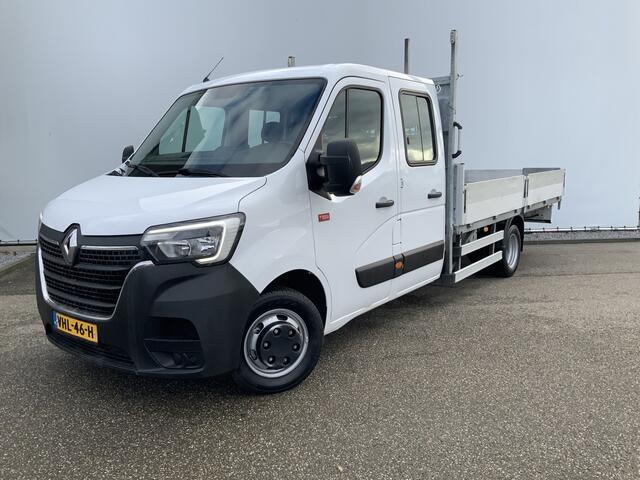 Renault MASTER T35 2.3 dCi 165 L4 DL Dub Cab Pick Up 6 Zits Airco Navi Bakmaat L.395/B.215/H.0.40 CM .Euro 6