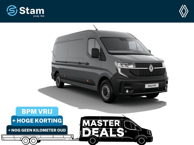 Renault MASTER T35 2.0 dCi 150 L3H2 Advance Cruise | Navi | Parkeersensoren achter | Trekhaak | Schuideur Links en Rechts