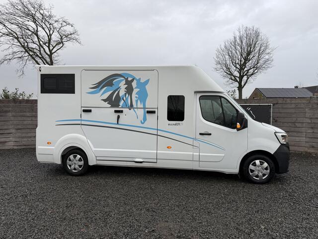Renault MASTER PAARDENWAGEN | HORSETRUCK | BARBOT | STALLION 5XL | 2021 | HENGST | DUB CAB | AUTOMAAT | 180PK | 5-SEAT | | BELGISCH KENTEKEN
