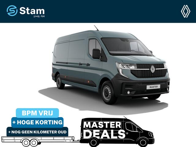 Renault MASTER T35 2.0 dCi 150 L3H2 Advance Cruise | Navi | Parkeersensoren achter | Trekhaak | Schuideur Links en Rechts