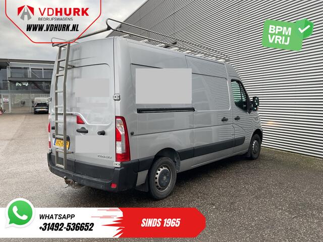 Renault MASTER T35 2.3 dCi 145 pk L2H2 270Gr.Deuren/ 2.5t Trekverm./ Imperiaal + Trap/ Airco/ PDC/ Trekhaak