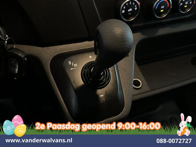 Renault MASTER 2.3 dCi 180pk L2H2 Inrichting Euro6 Airco | 2x zijdeur | Imperiaal | 2500kg Trekhaak | Navigatie Parkeersensoren, Bijrijdersbank