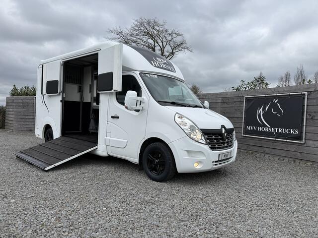 Renault MASTER PAARDENWAGEN | HORSETRUCK | STX | STALLION 3XL | 2017 | HENGST | 82.000KM | AUTOMAAT | 3-SEAT | 170PK | | LUXEMBURG KENTEKEN