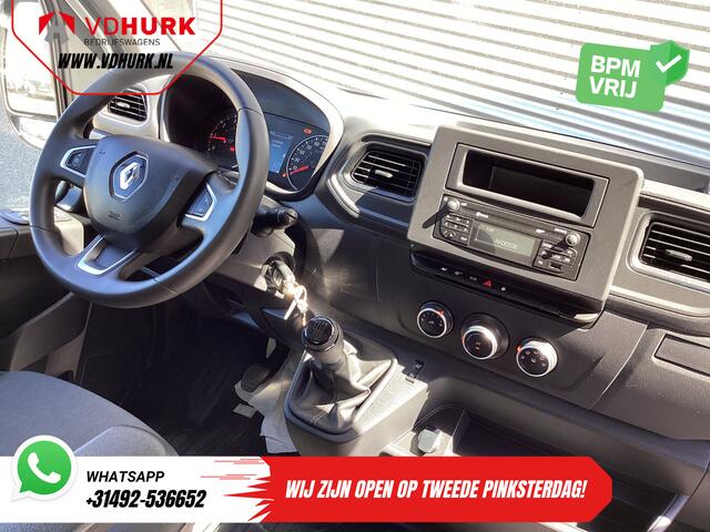 Renault MASTER 2.3 dCi 165 pk Bakwagen 420x235x225/ Laadkep/ Zijdeur/ Topspoiler/ Cruise/ Airco