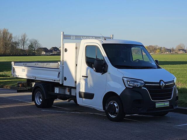 Renault MASTER T35 2.3 dCi 145 L3 DL Energy Dubbellucht Kipper Airco Kist 145Pk Euro6 3.5T-Trekhaak 3-Zits!