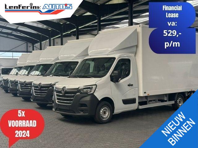 Renault MASTER 2.3 dCi 165 pk Bakwagen met Laadklep 5x Voorraad Navi, Airco, Dakspoiler, Cruise Control, 3-Zits