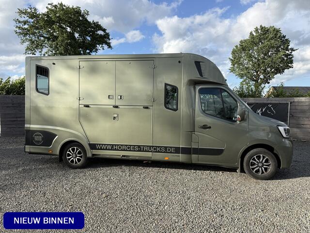 Renault MASTER | HORSETRUCK | THEAULT PROTEO | STALLION 5XL | 2021 | HENGST | DUB CAB | 5-SEAT | 165PK | LONG | MANUEL | SUPERDELUXE DUITS KENTEKEN