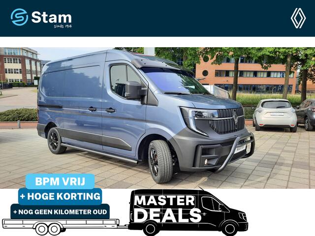 Renault MASTER T35 2.0 dCi 130 L2H2 Advance Stam Limité 75 Bullbar | Sidebars | 17"inch Lichtmetalen velgen