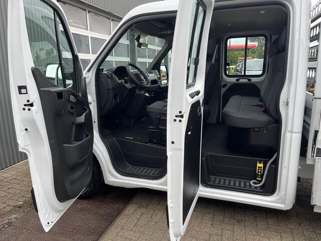 Renault MASTER T35 2.3 dCi L3 DC Airco 3 zijden kipper Telefoonverbinding Bluetooth Open laadbak Pick-up P-up Kieper Bakwagen Euro 6