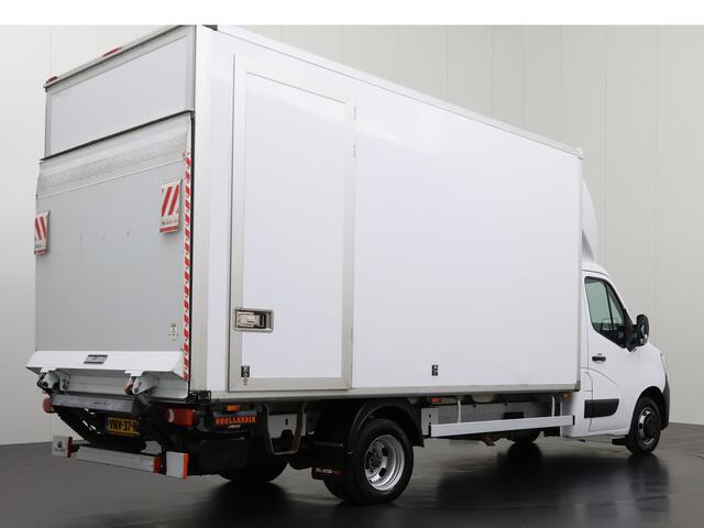 Renault MASTER 2.3DCi 165PK Dubbellucht Bakwagen+Laadklep | 2.35 Hoog | Zijdeur | Dakspoiler | Navigatie | Airco | Cruise | 3-Zits