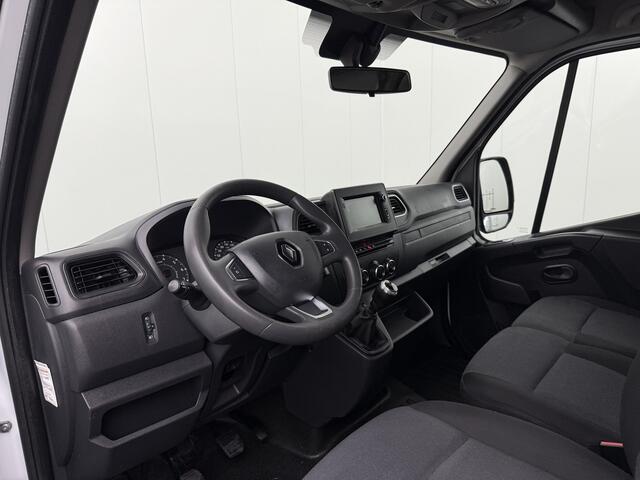 Renault MASTER 2.3DCi 165PK Dubbellucht Bakwagen+Laadklep | 2.35 Hoog | Zijdeur | Dakspoiler | Navigatie | Airco | Cruise | 3-Zits