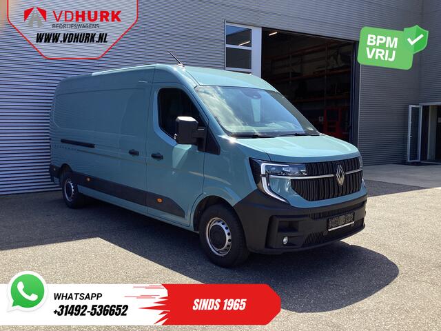 Renault MASTER 2.0 dCi 150 pk L3H2 270Gr.Deuren/ LED/ Carplay/ Camera/ 2.5t Trekverm./ Cruise/ PDC/ Airco