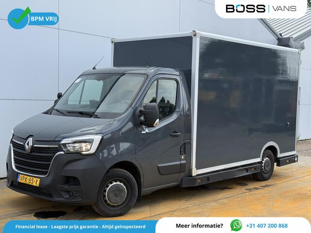 Renault MASTER Plancher T35 2.3 DCI 150PK Lowliner Bakwagen Airco Cruise Control Camera Foodtruck Meubelbak Paardenwagen