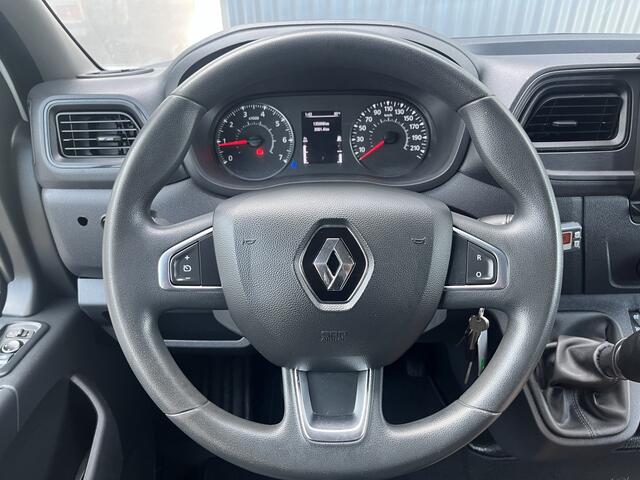 Renault MASTER T35 2.3 dCi L3 DC Airco Cruise controle Trekhaak 3500kg trekgewicht Open laadbak Pick-up 5-Persoons Standkachel Telefoonverbinding Gereedschapskist Hoge schotten Euro 6