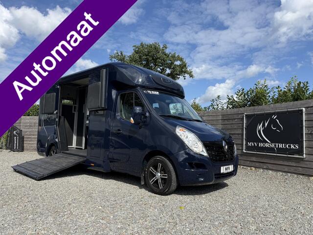 Renault MASTER | HORSETRUCK | STX | STALLION 5XL | 2018 | HENGST | DUB CAB | 5-SEAT | 165.631KM | L3 | 170PK | SUPERDELUXE | DEENS KENTEKEN