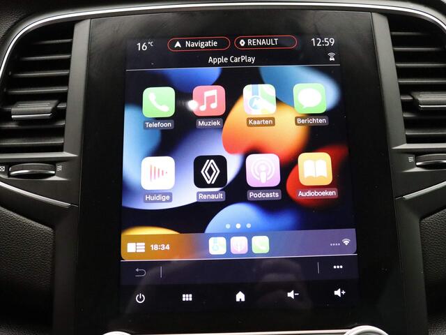 Renault MEGANE Estate TCe 140pk Techno EDC/AUTOMAAT Camera | Climate | Navi | Parksens. v+a |Stoel -/ Stuur verwarmd