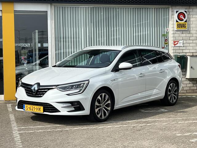 Renault MEGANE Estate 1.3 TCe 140 EDC Techno , NL-Auto, Trekhaak, Easy life pack, Dodehoek detectie, Camera, Park assist, Clima, Cruise, Lichtmetaal, LED, Parkeersensoren