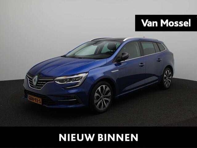 Renault MEGANE Estate TCe 140 EDC Automaat Techno | Demo | Pack Parking | Bekleding kunstleder TEP/stof 'Noir' | EASY LINK navigatiesysteem Bose met 9,3" touchscreen | Elektrisch bedienbaar schuif-/kanteldak | Head-up display |