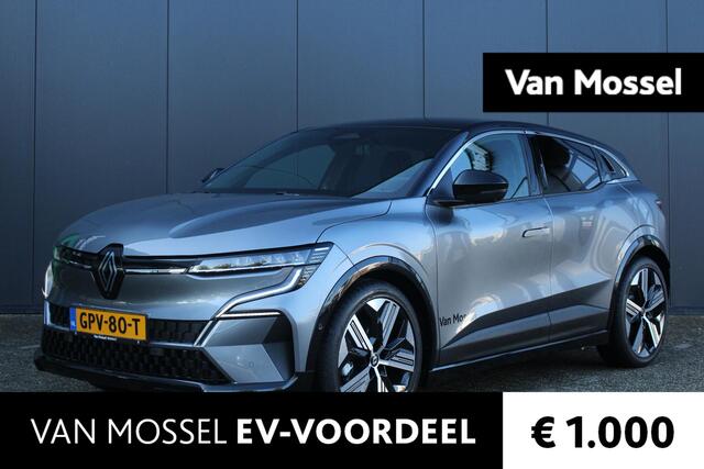 Renault MEGANE E-Tech Comfort Range Iconic 60 kWh 220Pk | Google Navigatie | Draadloze Carplay | Lederenbekleding | Elektr. Stoelen met Stoel & Stuurverwarming | pack advanced drive assist & augmented vision |