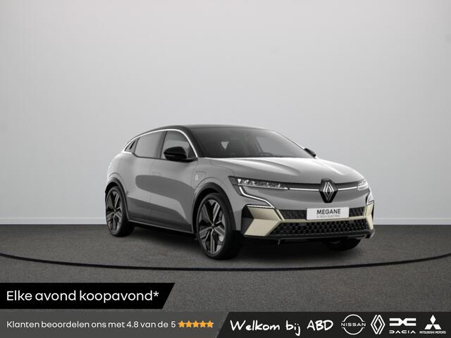 Renault MEGANE E-TECH comfort range 220 1AT Iconic | 20" lichtmetalen wielen 'Enos' | Cruise control met snelheidsbegrenzer | LED-dagrijverlichting met specifiek vormgegeven lichtsignatuur