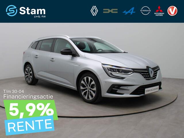 Renault MEGANE Estate TCe 140pk Techno EDC/AUTOMAAT BOSE | Climate | Navi | Parksens. v+a | Stoel-/stuurverw.
