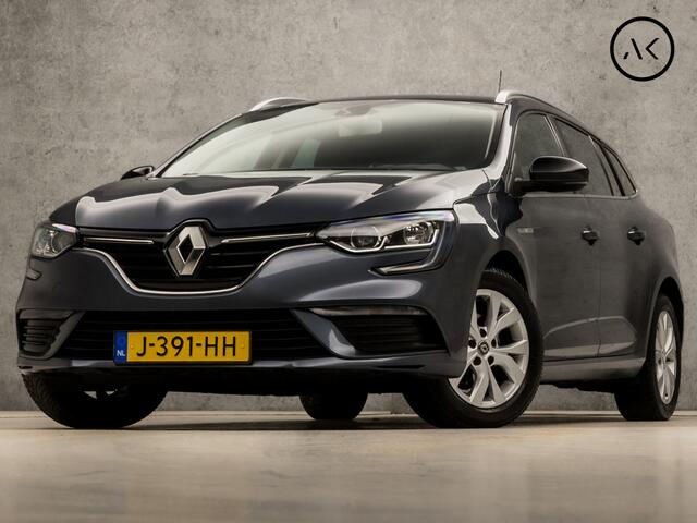 Renault MEGANE Estate 1.3 TCe Limited Sport 141Pk Automaat (APPLE CARPLAY, VIRTUAL COCKPIT, NAVIGATIE, CLIMATE, GETINT GLAS, SPORTSTOELEN, TREKHAAK, PARKEERSENSOREN, CRUISE, NIEUWSTAAT)
