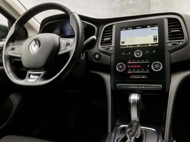 Renault MEGANE Estate 1.3 TCe Limited Sport 141Pk Automaat (APPLE CARPLAY, VIRTUAL COCKPIT, NAVIGATIE, CLIMATE, GETINT GLAS, SPORTSTOELEN, TREKHAAK, PARKEERSENSOREN, CRUISE, NIEUWSTAAT)