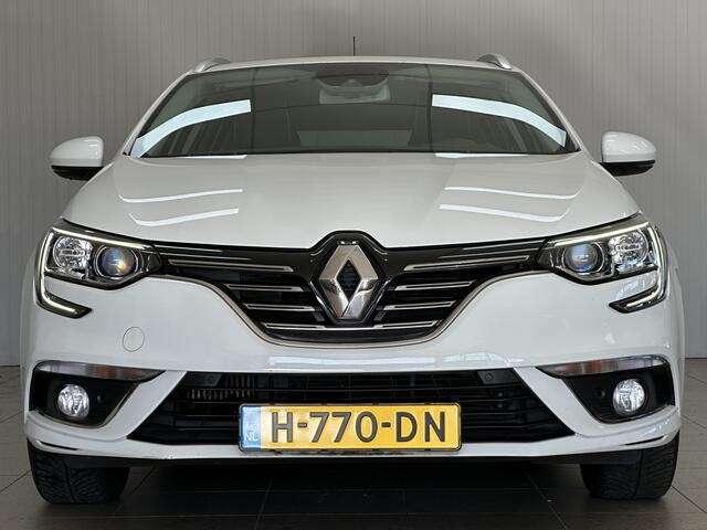 Renault MEGANE Estate 1.3 TCe Bose/ Trekhaak/ 17'' LMV/ Apple + Android/ Keyless/ Camera/ Lane-Assist./ Dode-Hoek DET./ Half-Leder/ PDC V+A/ Navi/ Clima/ Cruise/ Isofix/ Extra getint glas.