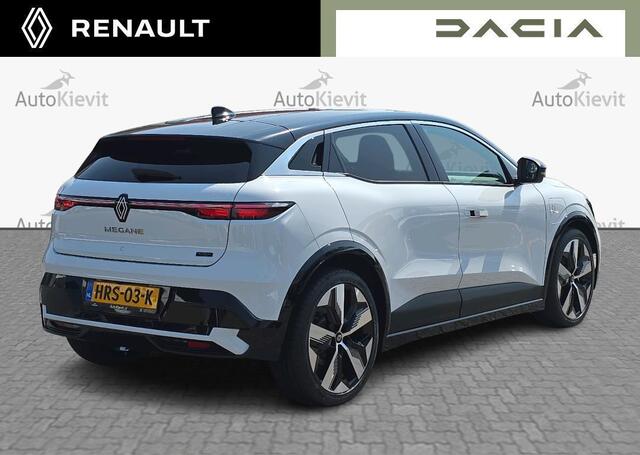 Renault MEGANE E-Tech comfort range techno 60 kWh - Pack winter techno / pack advanced drive assist & augmented vision / Harman Kardon Premium Audio 12'' / elektrisch verwarmbaar stuurwiel / two-tone kleurstelling