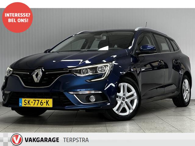 Renault MEGANE Estate 1.2 TCe Zen/ Apple + Android/ DAB+/ Navi/ Clima/ Cruise/ Elek. pakket/ Isofix/ Bluetooth/ Armsteun/ Multi. LEDER. Stuur/ Mistl./ PDC/ Dakrails/ LED Dagijverl.