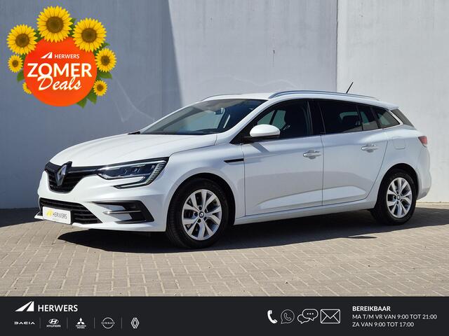 Renault MEGANE Estate 1.6 E-Tech Plug-In Hybrid 160 Business Edition One / Automaat / Apple Carplay Android Auto / Stuur-, en Stoelverwarming / Cruise control / Keyless Entry/Start / Lichtmetalen wielen 16" / EAER bereik 52 km /