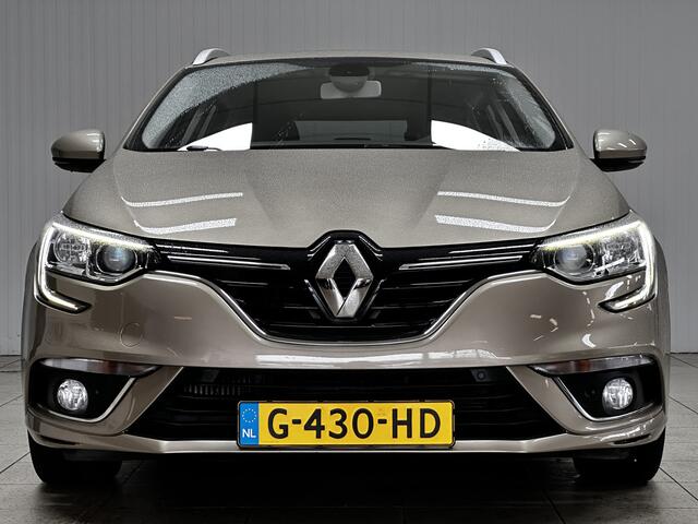 Renault MEGANE Estate 1.2 TCe Limited /DAB+! /Navi /Climat /Cruise /Elek. pakket /Bluetooth /Multi. LEDER Stuur /Regensensor /Extra getint glas /LED Dagrijverl. /Mistlampen /Dakrails /Armsteun /Isofix.