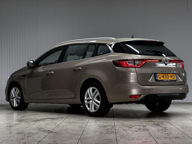 Renault MEGANE Estate 1.2 TCe Limited /DAB+! /Navi /Climat /Cruise /Elek. pakket /Bluetooth /Multi. LEDER Stuur /Regensensor /Extra getint glas /LED Dagrijverl. /Mistlampen /Dakrails /Armsteun /Isofix.