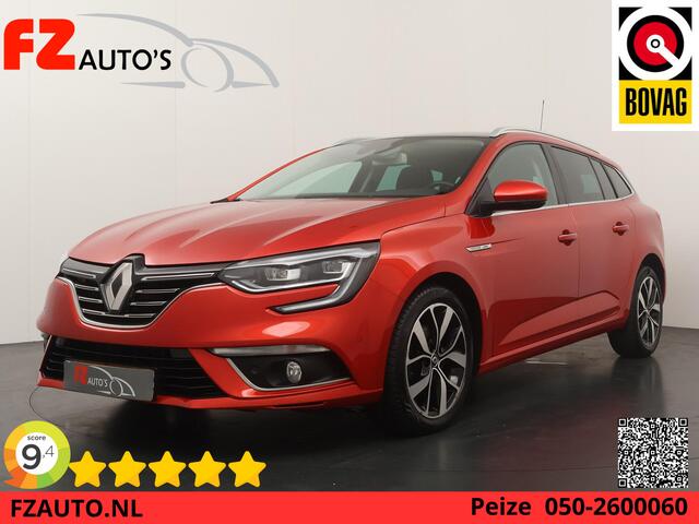 Renault MEGANE Estate 1.2 TCe GT-Line Automaat - Schuifdak - Lederen bekleding - Trekhaak - Stoelverwarming