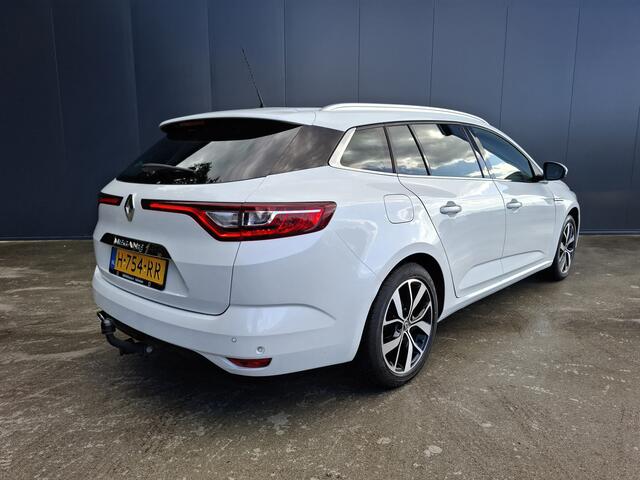 Renault MEGANE Estate 1.3 TCe Bose 1e EIGENAAR CAMERA HALF LEER PARK ASSIST LED NAVI CRUISE ECC TREKHAAK