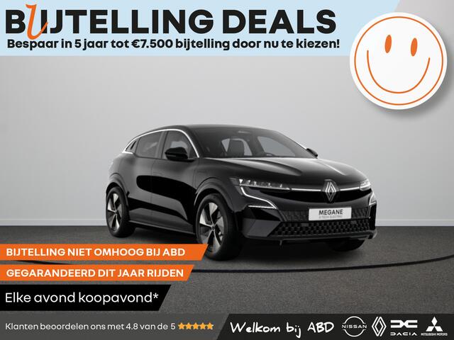 Renault MEGANE E-Tech Techno 60kWh Comfort range | Achteruitrijcamera | Adaptive Cruise Control | Adaptive Vision LED koplampen met geïntegreerde mistlampfunctie