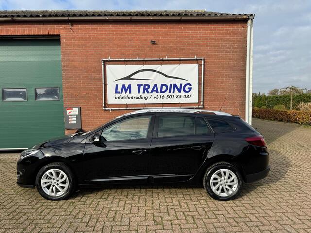 Renault MEGANE Estate 1.2 TCe Limited NAVI PDC TREKHAAK CRUISE LMV LED 2E EIGENAAR, NAP! COMPLEET BOEKJES + 2 SLEUTELS