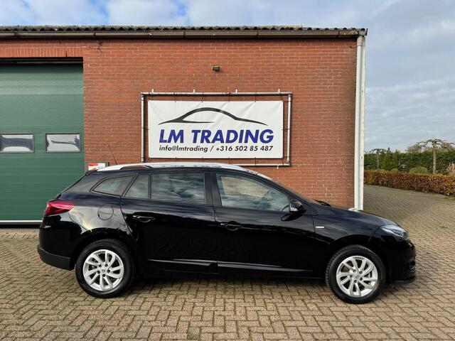 Renault MEGANE Estate 1.2 TCe Limited NAVI PDC TREKHAAK CRUISE LMV LED 2E EIGENAAR, NAP! COMPLEET BOEKJES + 2 SLEUTELS