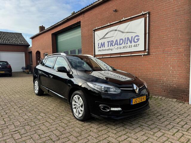 Renault MEGANE Estate 1.2 TCe Limited NAVI PDC TREKHAAK CRUISE LMV LED 2E EIGENAAR, NAP! COMPLEET BOEKJES + 2 SLEUTELS