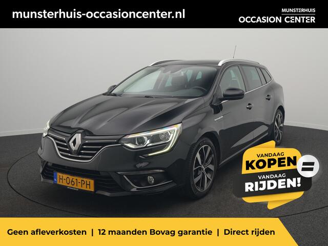 Renault MEGANE Estate TCe 140 Bose - RIJKLAARPRIJS - Achteruitrijcamera - Elektrisch Glazen Schuif/Kanteldak - Dealeronderhouden