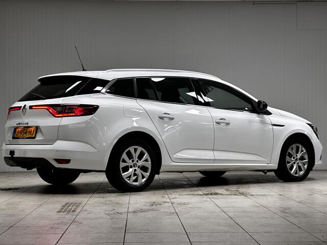 Renault MEGANE Estate 1.3 TCe Limited /Trekhaak! /Keyless /Apple + Android /DAB+! /Navi /Climat /Cruise /Elek. pakket /Bluetooth /Regensensor /16"LMV /Extra getint glas /PDC V+A /Mistlampen /Isofix /Armsteun.