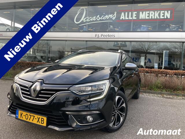 Renault MEGANE Estate 1.5 dCi Zen Automaat - Airco - Cruise control - Parkeersensoren voor en achter - Dakrails - Bluetooth - Navigatie full map - Stuur multifunctioneel - Stuur leder - Mistlampen voor - elektrische ramen voo