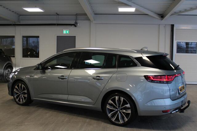 Renault MEGANE Estate 1.6 E-Tech Plug-In Hybrid 160 Business Edition One. AUTOMAAT ! Bloedmooie, chique wagen ! Head-up Display, Camera Achter, 18" lm velgen, Stoel- en stuurwiel verwarming, Trekhaak, Navigatie, Telefoonvoorb., Metallic lak, LED verl. etc.