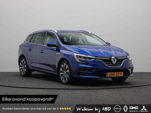Renault MEGANE Estate TCe 140pk Techno | Dode hoek | Achteruitrij camera | Clima | Navigatie | Stoel en stuurwiel verwarming | LED.